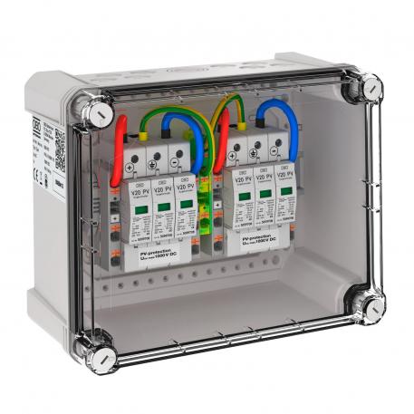 Generator connection box, type 2, for 2 x 1 string